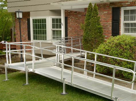 metal house ramps|metal handicap ramps for residential.